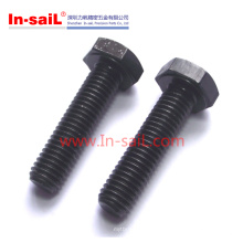 DIN558 ISO4018 Black Oxide Threaded up Hexagon Head Screws